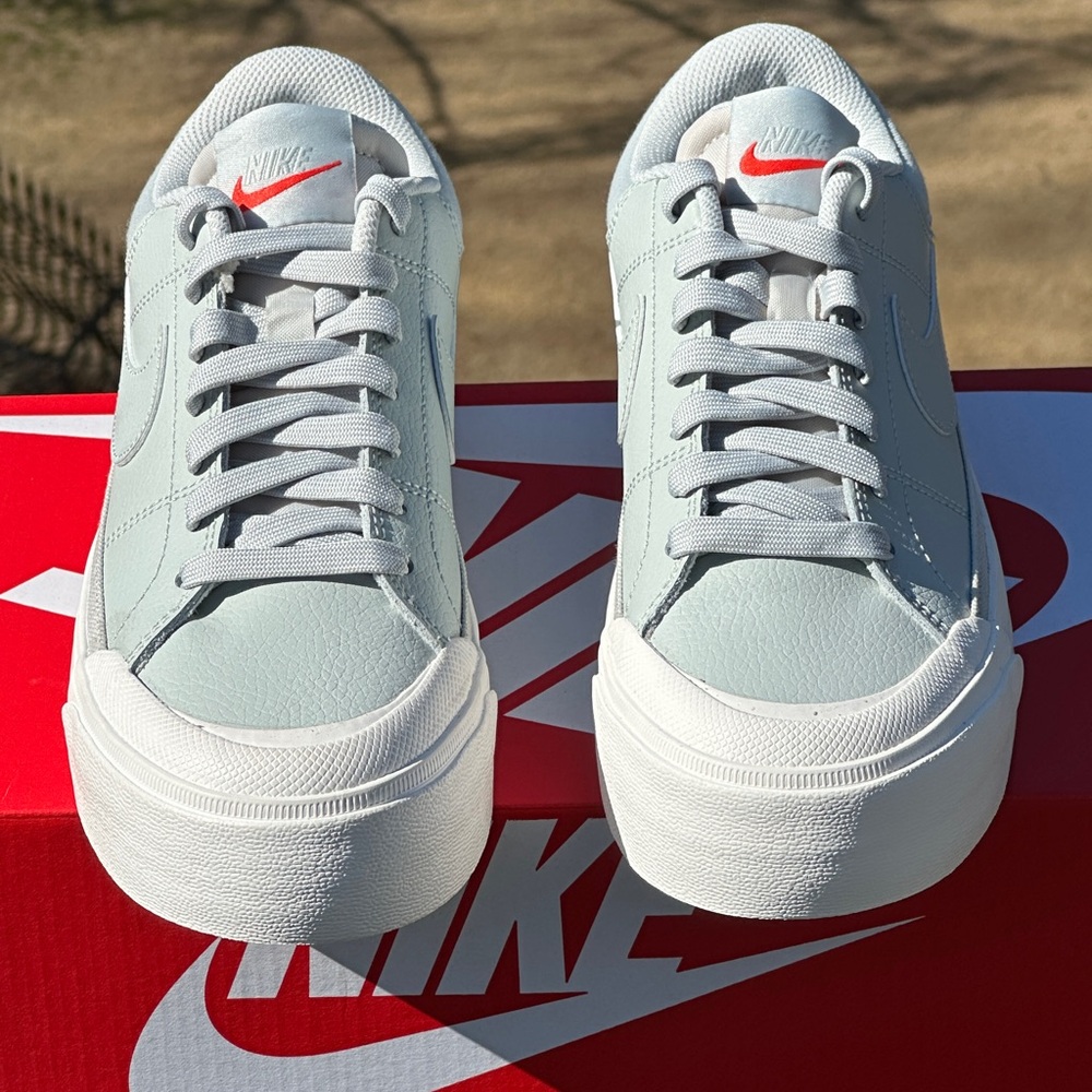 Nike Court Legacy Platform Low Casual Sneaker Size US Womens 6 | 7 | 9.5 NEW - Picture 4 of 11